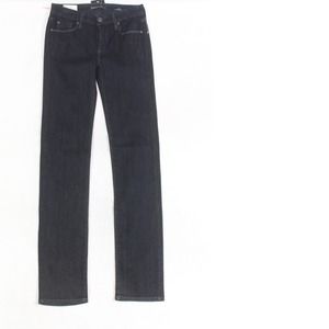 Fidelity Women's Jeans Blue Size 24X34 Straight Stretch Mid Rise Rev
